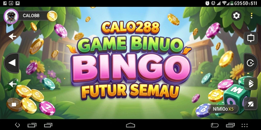 Tampilan seru gameplay Bingo di CALO288