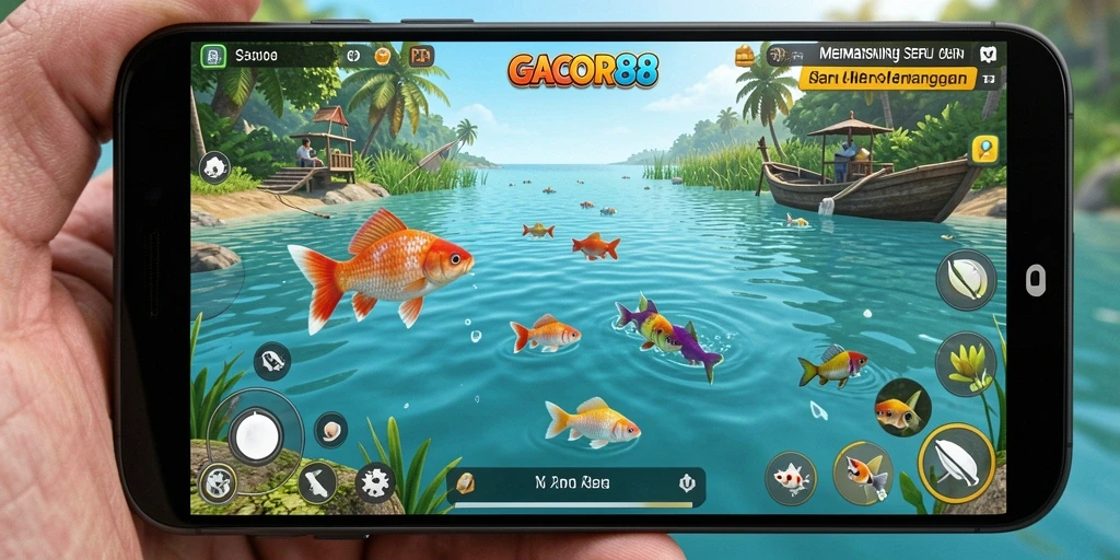 Screenshot GACOR88 menunjukkan aksi memancing yang mendebarkan.