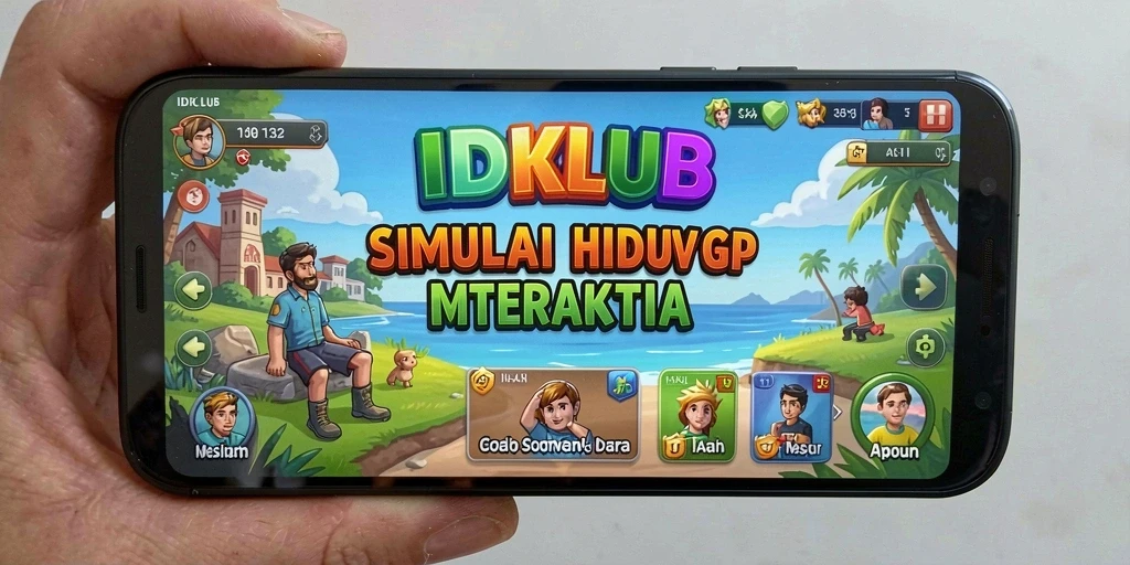 Tampilan menarik gameplay IDKLUB yang imersif dan interaktif.