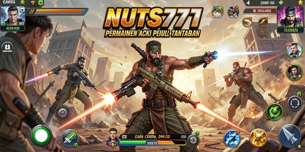 Gameplay seru NUTS777 dengan aksi mendebarkan.