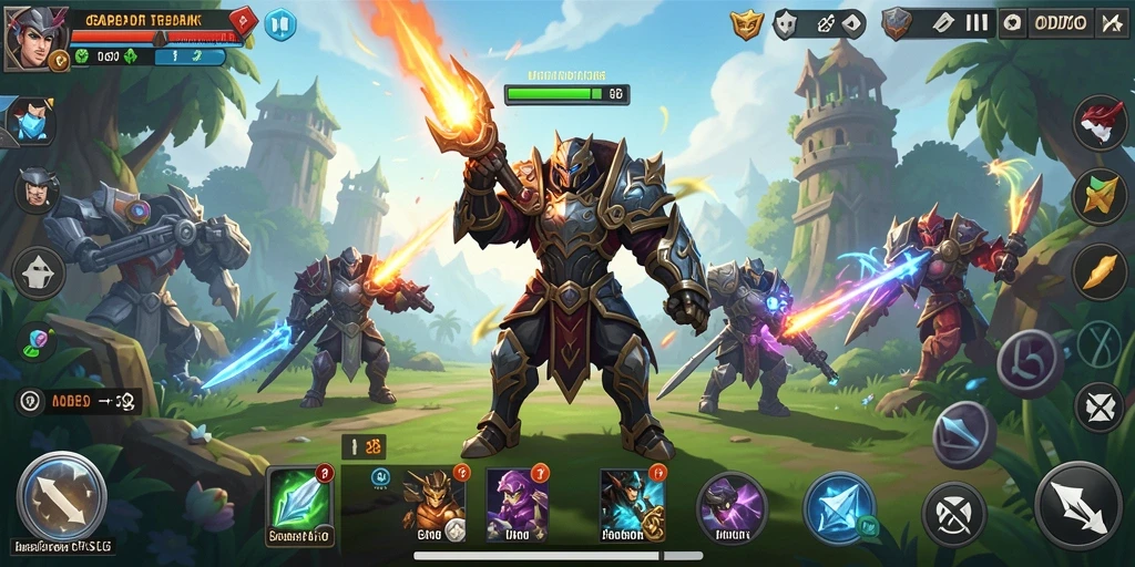 Screenshot gameplay ODDIGO menampilkan aksi strategis yang mendebarkan.