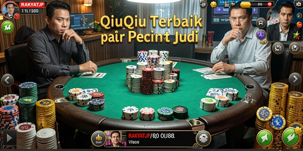 Tampilan gameplay QiuQiu yang seru dan interaktif di RAKYATJP.