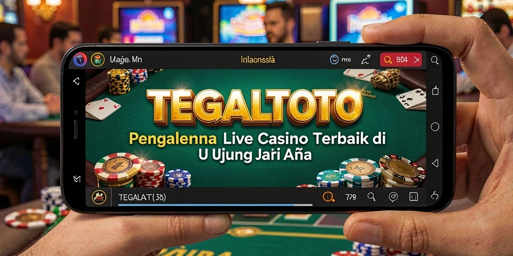 Gameplay Live Casino yang mendebarkan dan interaktif di TEGALTOTO.