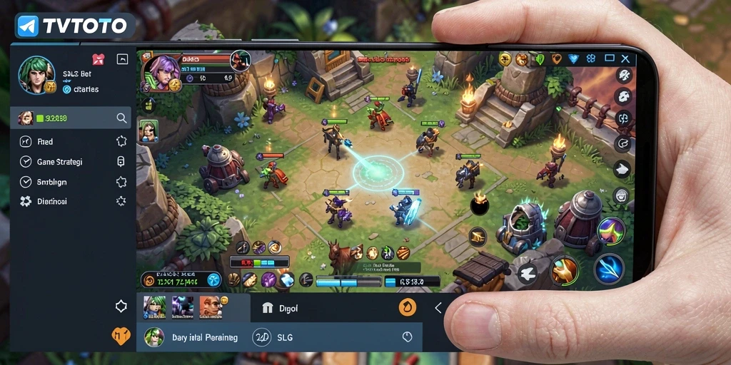 Tampilan menarik dari gameplay TVTOTO yang penuh strategi.
