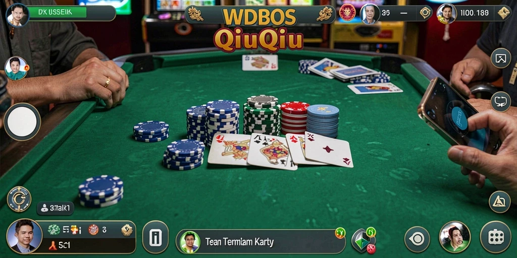 Tampilan gameplay seru dari WDBOS yang menarik dan mendebarkan.